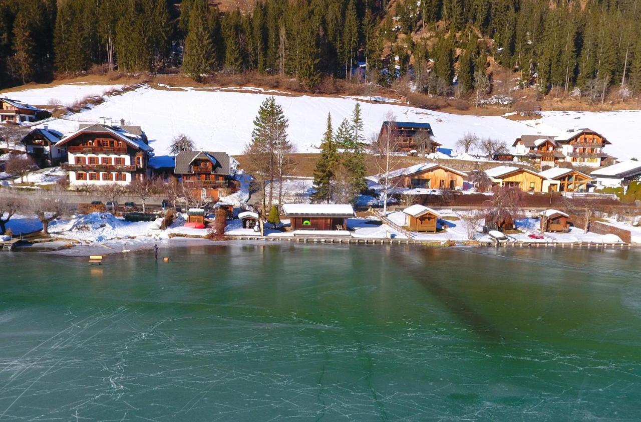 Ferienhof Obergasser Und Bergblick Weissensee Bagian luar foto