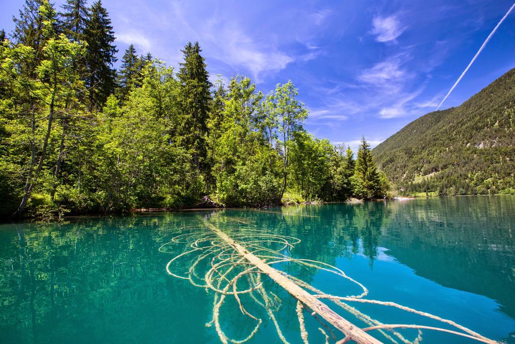 Ferienhof Obergasser Und Bergblick Weissensee Bagian luar foto